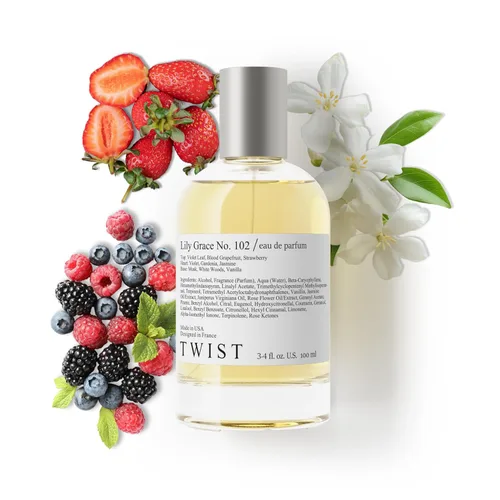 Vista 109 de Twist - Addicted No. 3 - Eau De Parfum inspirado en Y. Black Opium, Perfume de larga duración para mujer, Ámbar y Vainilla, Vegano, Ingredientes