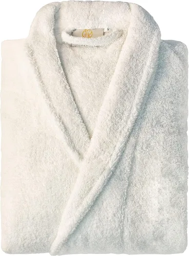 Vista 6 de Superior Bata de rizo unisex de algodón, batas suaves y absorbentes para hombres y mujeres, accesorios de baño