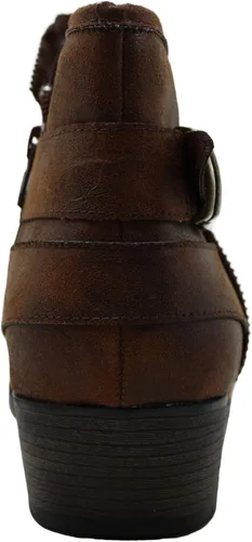 Vista 5 de American Rag Botas Abby con punta de almendra para mujer, color chocolate, Chocolate