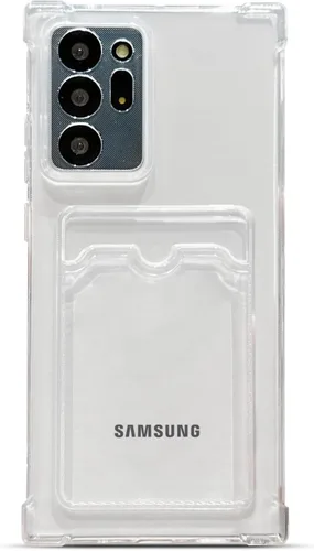 Vista 44 de Tuokiou para Samsung Galaxy A16 Funda, Fundas Protectoras Transparentes con Ranura para Tarjetas, Funda Cartera de TPU Suave Ajuste Delgado