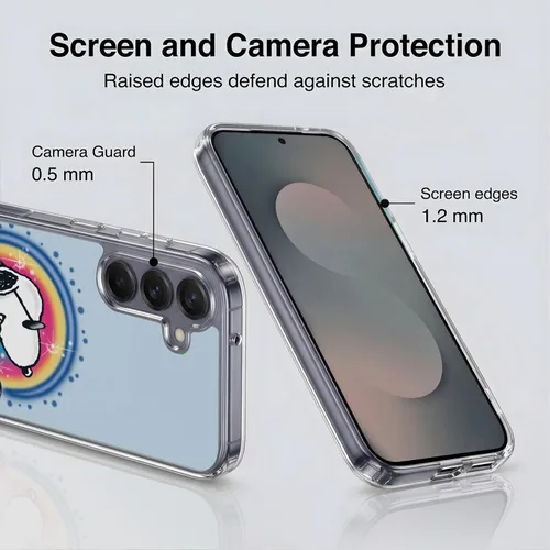 Vista 278 de Head Case Designs Officially Licensed Peanuts Beach Surf Snoopy Boardwalk Airbrush Gel Case [Military Grade Protection] Compatible with Google Pixel