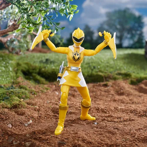 Vista 6 de Power Rangers Lightning Collection Dino Thunder Yellow Ranger - Figura