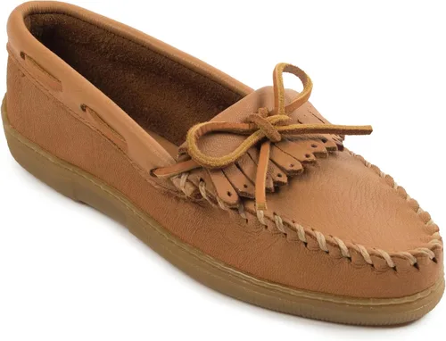 Vista 6 de Minnetonka Mocasín Kilty con flecos Moosehide para mujer
