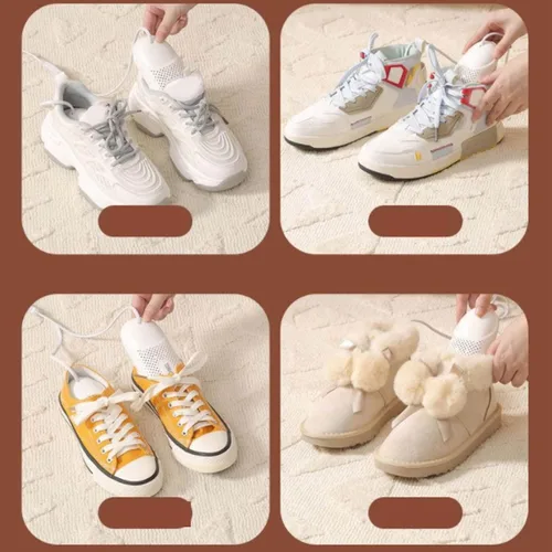 Vista 6 de Secador de zapatos para el hogar, desodorante eléctrico para botas, elimina la humedad y el olor, calentador de zapatos para calcetines y botas