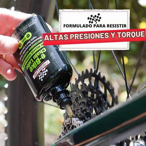 Vista 2 de Finish Line Lubricante de cadena para bicicleta eléctrica, 4 oz