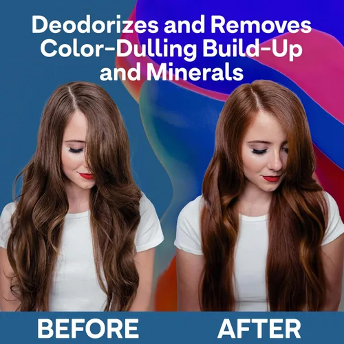 Vista 6 de Colorproof Clear It Up - Champú aclarante de 1.7 onzas líquidas, champú de tamaño de viaje para cabello teñido con aroma a coco y hierba de limón