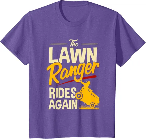 Vista 44 de The Lawn Ranger Rides Again - Camiseta de corte de césped Azul Marino