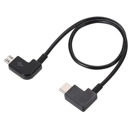 Vista 11 de cablecc 3 unids/set controlador remoto cable de datos tipo C y micro y micro USB para Mavic Pro Platinum Mavic Park RC Accesorios