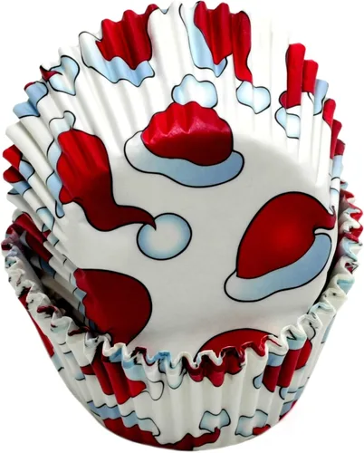 Vista 18 de Chef Craft Juego de forro para cupcakes de San Valentín, 100 unidades, rojo/rosa