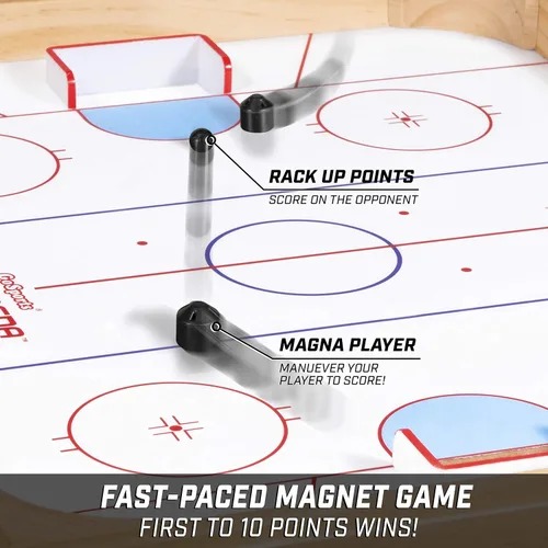 Vista 5 de Juego de Mesa de Hockey Magnético GoSports Magna - Juego Magnético de Ritmo Rápido