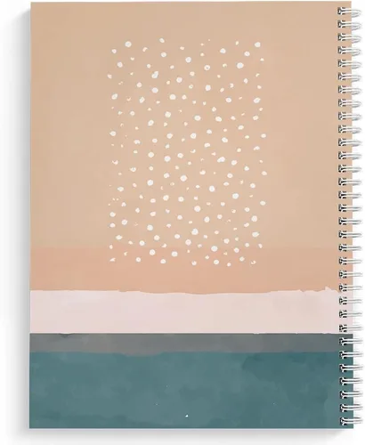 Vista 2 de Gotcha Covered Notebooks Cuaderno de tapa blanda Be Still And Know de 8.5 x 11 pulgadas, 120 páginas con rayas universitarias, cubierta laminada