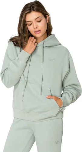 Vista 39 de Cali1850 Cloud Nine - Sudadera con capucha de forro polar para mujer, ajuste relajado, capucha de doble capa, puños y dobladillo acanalados