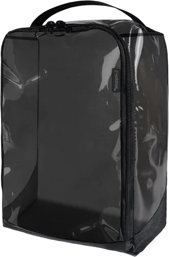 Vista 2 de Gloppie Bolsas para zapatos de viaje, bolsa de almacenamiento grande portátil para zapatos para hombres y mujeres, organizador de zapatos, cubos