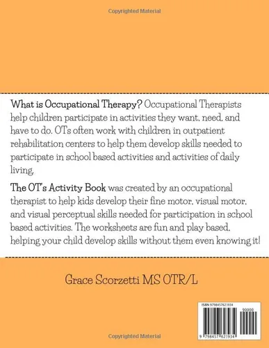 Vista 2 de The OT's Activity Book Worksheets created by a pediatric occupational therapist for fine motor, visual motor, and visual perceptual development