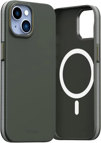 Vista 11 de araree Aero Frame - Funda diseñada para iPhone 15, compatible con MagSafe, policarbonato duro, delgada, translúcida, mate, antideslizante, cuerpo