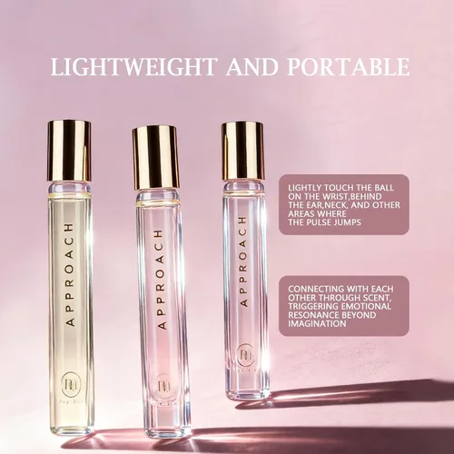 Vista 6 de Perfumes Roll-on para mujeres y hombres, 0.3 fl oz, fragancias de feromonas de larga duración, tamaño de viaje, aceite de perfume rollerball