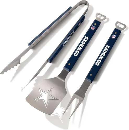 Vista 19 de YouTheFan NFL Spirit Series - Juego de barbacoa de 3 piezas