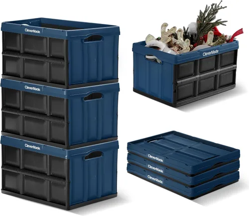 Vista 10 de Contenedor para almacenamiento plegable CleverCrates, de CleverMade