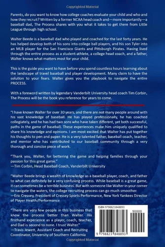 Vista 2 de THE PROCESS A Family's Guide to Developing College Ready Recruits from Little League through High School