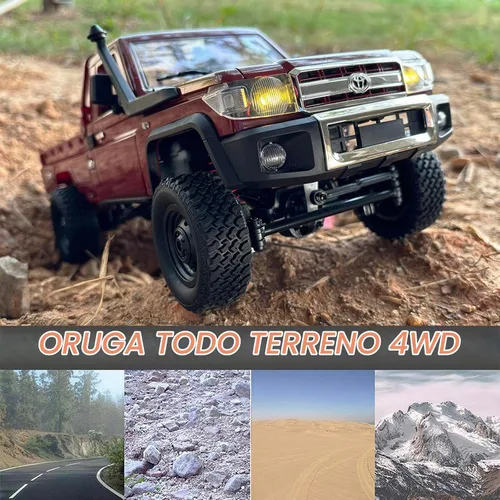 Vista 3 de WPLDEWAN MN82 RC Crawler 1/12 Escala Camión de Control Remoto Off Road