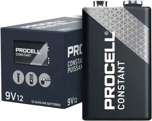Procter & GambleDuracell - Paquete de 12 baterías alcalinasDuracell PC1604BKD Procell de 9 V, 1