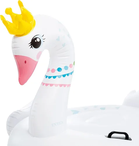 Vista 3 de Intex Majestic Swan Ride-On, tamaño inflado: 4.7 ft x 4.5 ft x 39.0 in (57562NP)