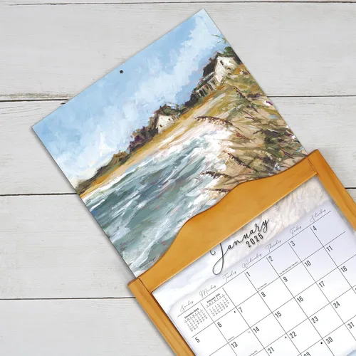 Vista 6 de LANG Coastal Shores 2025 - Calendario de pared (25991002023)