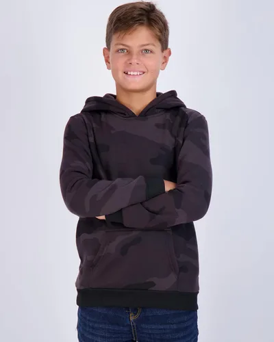 Vista 2 de Real Essentials Paquete de 3 sudadera con capucha suave de manga larga y forro polar juvenil - Niños y niñas