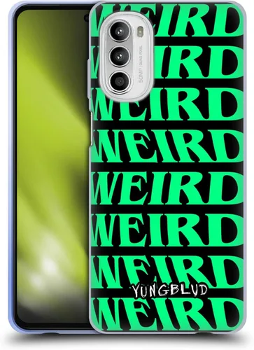 Vista 12 de Head Case Designs Funda de gel suave con licencia oficial de Yungblud Face Graphics compatible con Motorola Moto G52 Cara