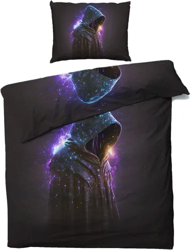 Vista 42 de Funda de edredón de águila calva tamaño individual Juego de ropa de cama de pájaros animales 2 piezas Funda de edredón