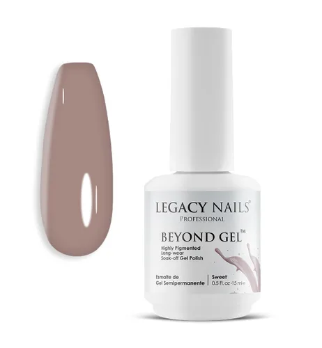 Vista 48 de LEGACY NAILS Professional Beyond Gel Soak-Off Esmalte de uñas – Cobertura completa, altamente pigmentado (BEYOND GEL – ALBA 1/2 oz)
