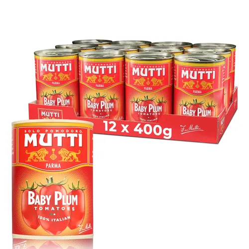Vista 11 de Mutti Tomates PDO San Marzano auténticos pelados enteros lata de 14 onzas