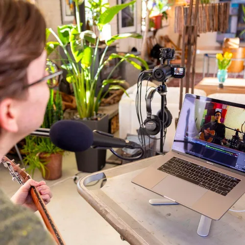Vista 4 de Zoom Q8n-4K Grabadora de Video Mano Portátil