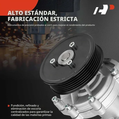 Vista 3 de Bomba de agua de motor A-Premium compatible con Chevrolet Epica