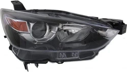 Vista 7 de CarLights360: Para Mazda CX-3 Conjunto de faros delanteros 2018 2019 del lado del conductor tipo halógeno certificado DOT MA2518173