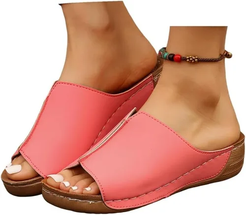 Vista 12 de Orthopedic Sandals For Women Dressy Platform Flip Flops Comfortable Walking Orthotic Slippers with Arch Support 2026