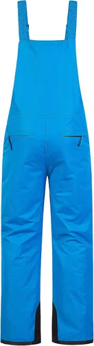 Vista 2 de Pursky Pantalones de nieve para niños, baberos de esquí de invierno con aislamiento impermeable, pantalones de nieve de forro polar, overoles
