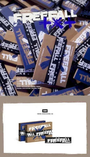 Vista 2 de [WEVERSE EXCLUSIVE POB] TXT TOMORROW X TOGETHER - El Capítulo del nombre: Álbumes Weverse Freefall ver.+Beneficio de pedido anticipado