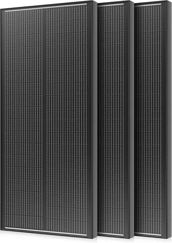 Vista 21 de Panel Solar de 18BB 100 Vatios, Panel Solar N-Type de 12V 100W, Módulos PV Monocristalinos de Alta Eficiencia del 25% para RV, Marino, Techo