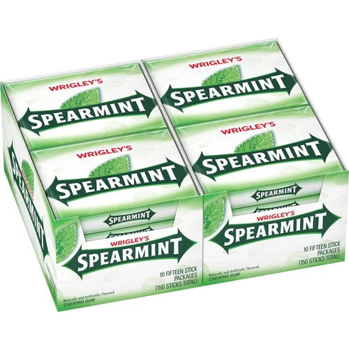 Vista 9 de Wrigley's Doublemint - Goma de mascar, 15 piezas, paquete de 10