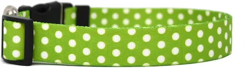 Vista 26 de Collar de diseño amarillo estándar para perro, pequeño, s, Marrón Lunares de Navidad