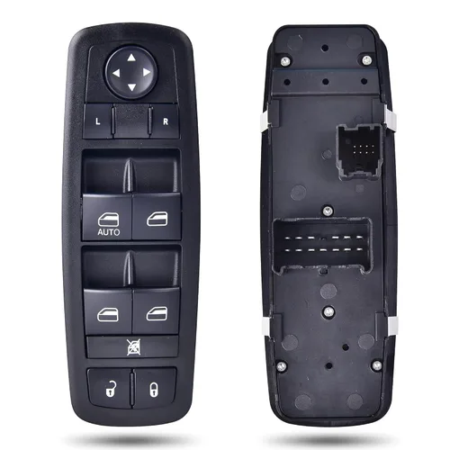 Vista 8 de Interruptor de ventana eléctrica, interruptor de bloqueo de puerta, lado del pasajero, compatible con Dodge Grand Caravan Chrysler Town & Country