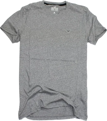 Vista 2 de Hollister Camiseta de algodón imprescindible para hombre, paquete de 3