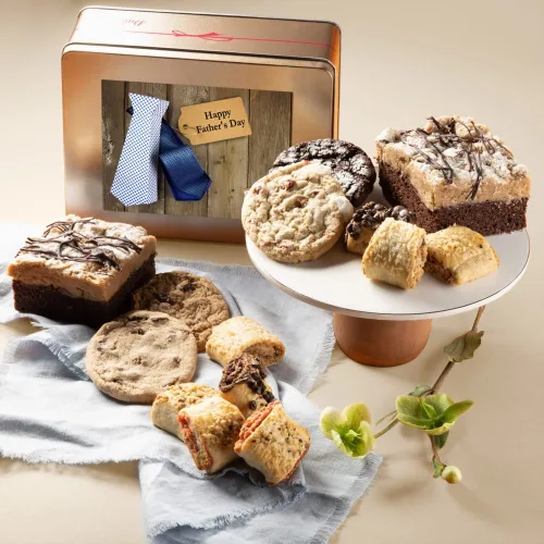 Vista 14 de Dulcet Gift Baskets Caja de regalo de panadería gourmet a la antigua, caja de regalo única para aniversario, boda, inauguración de la casa y todas