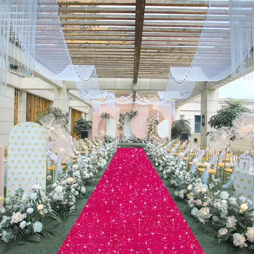 Vista 34 de FUHSY Camino de pasillo negro de 15 x 2 pies para boda, para exteriores, interiores, iglesia, pasillo, alfombra para fiesta, corredores negros