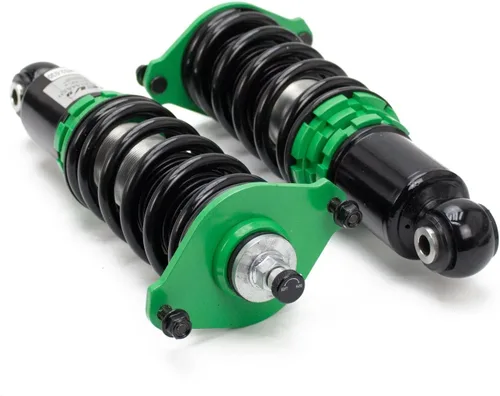 Vista 5 de Rev9 R9-HS2-030_1 Hyper-Street II Kit de bajada de suspensión de coilover de amortiguador, amortiguador monotubo con ajuste de rebote de 32 clics