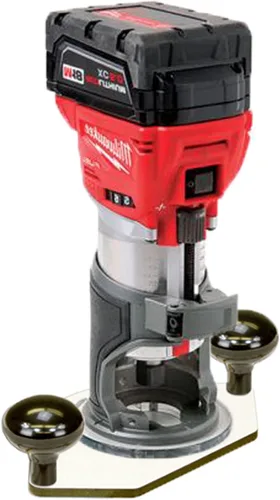 Vista 5 de Woodhaven 8370 - Placa base de buje guía para Milwaukee M18, 0.276 in de grosor