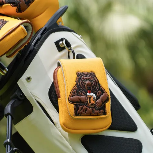 Vista 5 de Funda rígida para telémetro de golf, bolsa de EVA compatible con Bushnell/Callaway/Tectectec V2 V3 V4 V5 Pro X2 Pro XE u otros telémetro bandera