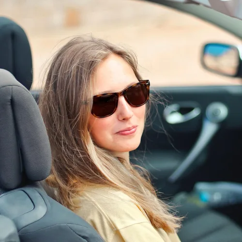 Vista 2 de Joopin Gafas de sol cuadradas polarizadas con protección UV para hombre y mujer