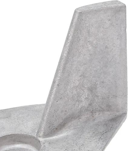Vista 4 de Fydun Ánodo de lengüeta de ajuste de motor de barco, aleación de aluminio 822157T2 Trim Tab Anode Replacemet para Mariner 25‑50 2 4 tiempos